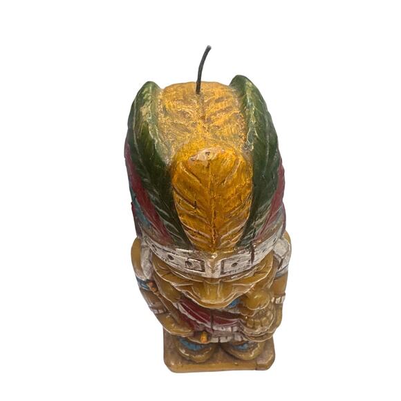 Vintage Candle Native American Figure - Picture 9 of 9